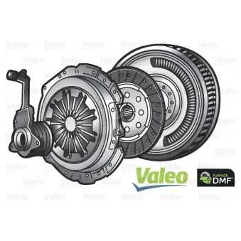 VALEO 837001 - Kit d'embrayage + volant moteur