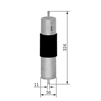 Filtre à carburant BOSCH 0 450 905 950