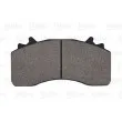 VALEO 882279 - Jeu de 4 plaquettes de frein avant