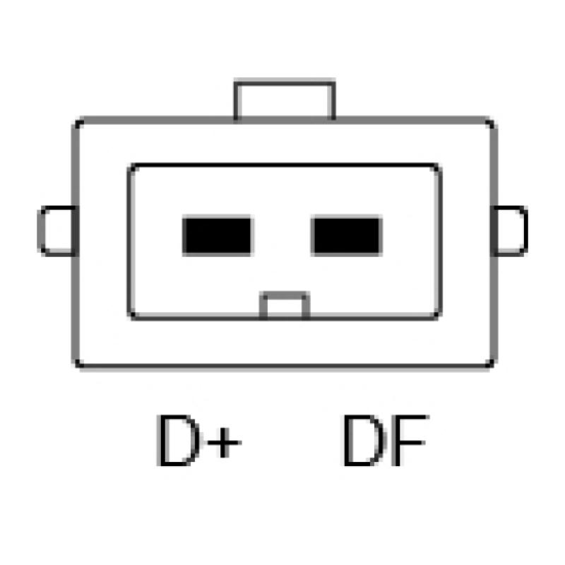 Alternateur BOSCH 0 986 041 010 - Visuel 1