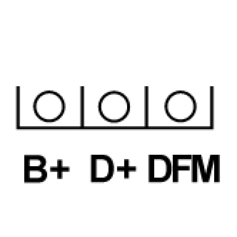 Alternateur BOSCH 0 986 048 801 - Visuel 1