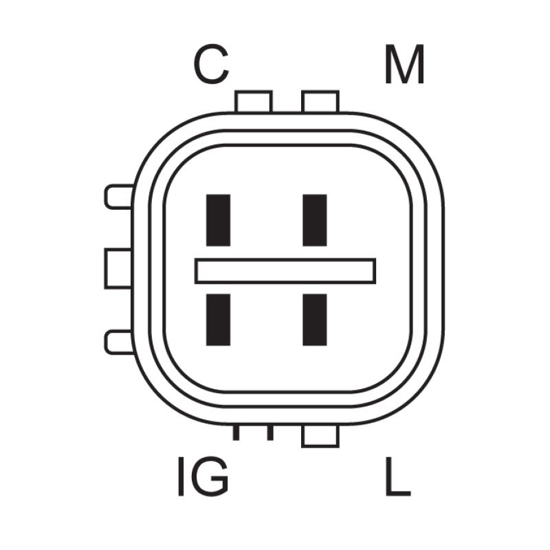 Alternateur BOSCH 0 986 080 570 - Visuel 1