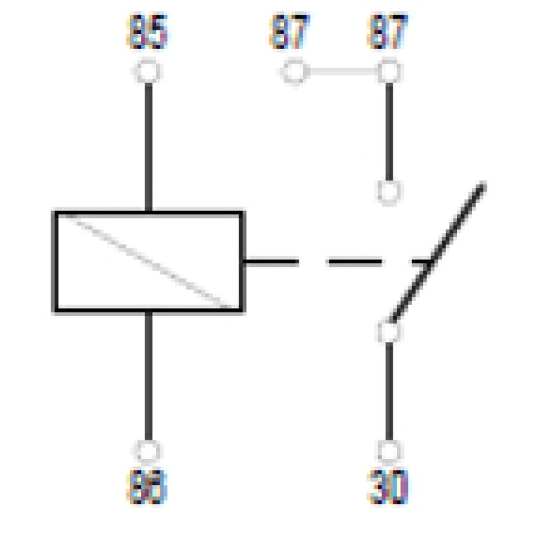 Relais, courant de travail BOSCH 0 986 332 200 - Visuel 2