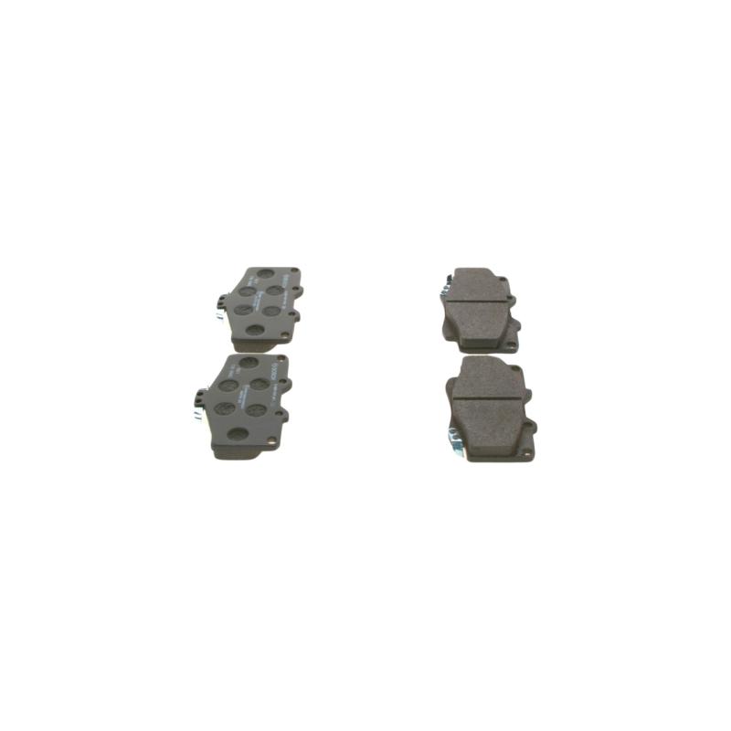 Jeu de 4 plaquettes de frein avant BOSCH 0 986 424 268 - Visuel 2