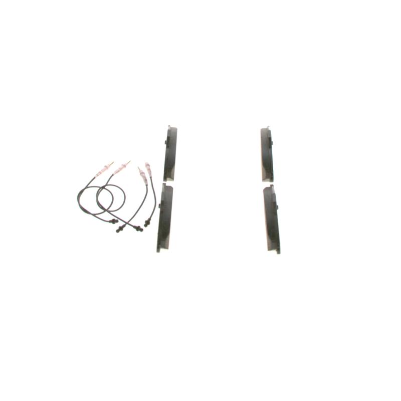 Jeu de 4 plaquettes de frein avant BOSCH 0 986 424 278 - Visuel 2