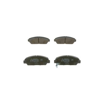 Jeu de 4 plaquettes de frein avant BOSCH OEM 45022SS0528