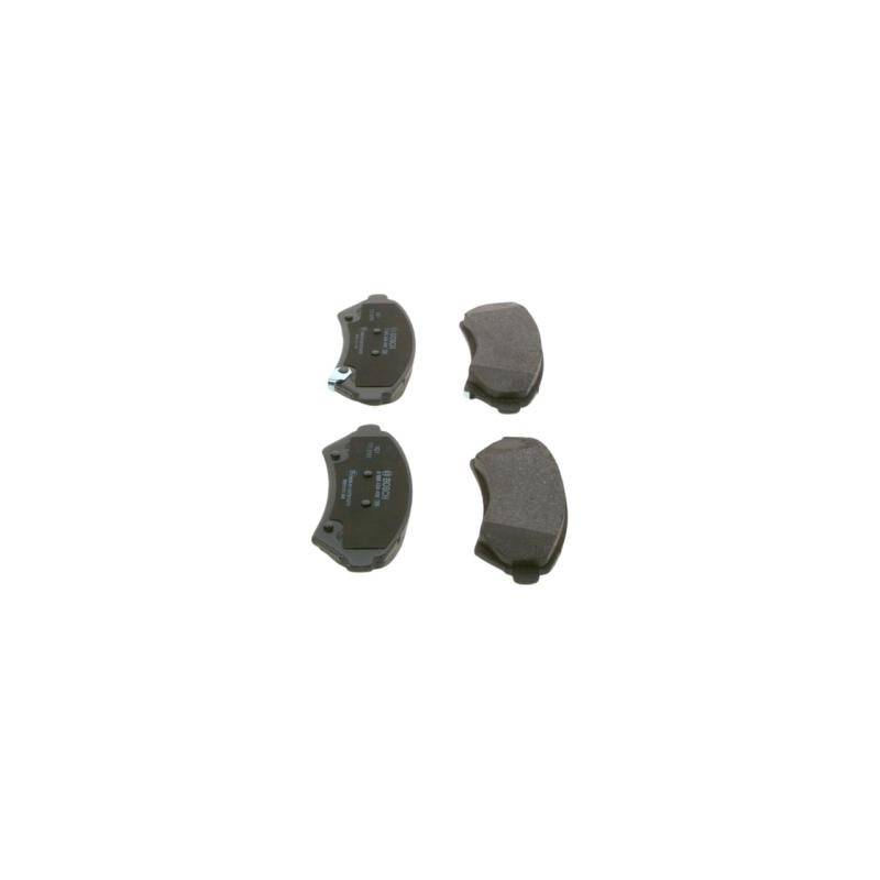 Jeu de 4 plaquettes de frein avant BOSCH 0 986 424 466 - Visuel 2