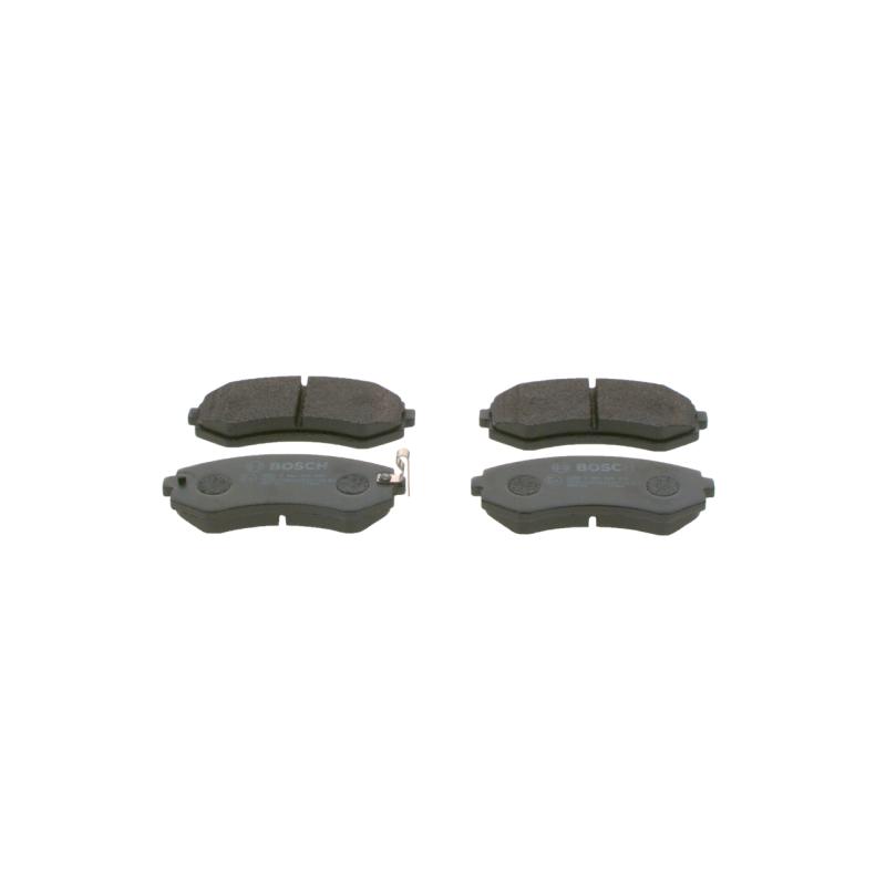 Jeu de 4 plaquettes de frein avant BOSCH 0 986 424 489 - Visuel 1