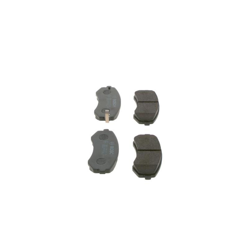 Jeu de 4 plaquettes de frein avant BOSCH 0 986 424 489 - Visuel 2