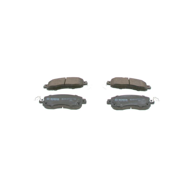 Jeu de 4 plaquettes de frein avant BOSCH 0 986 424 509 - Visuel 1