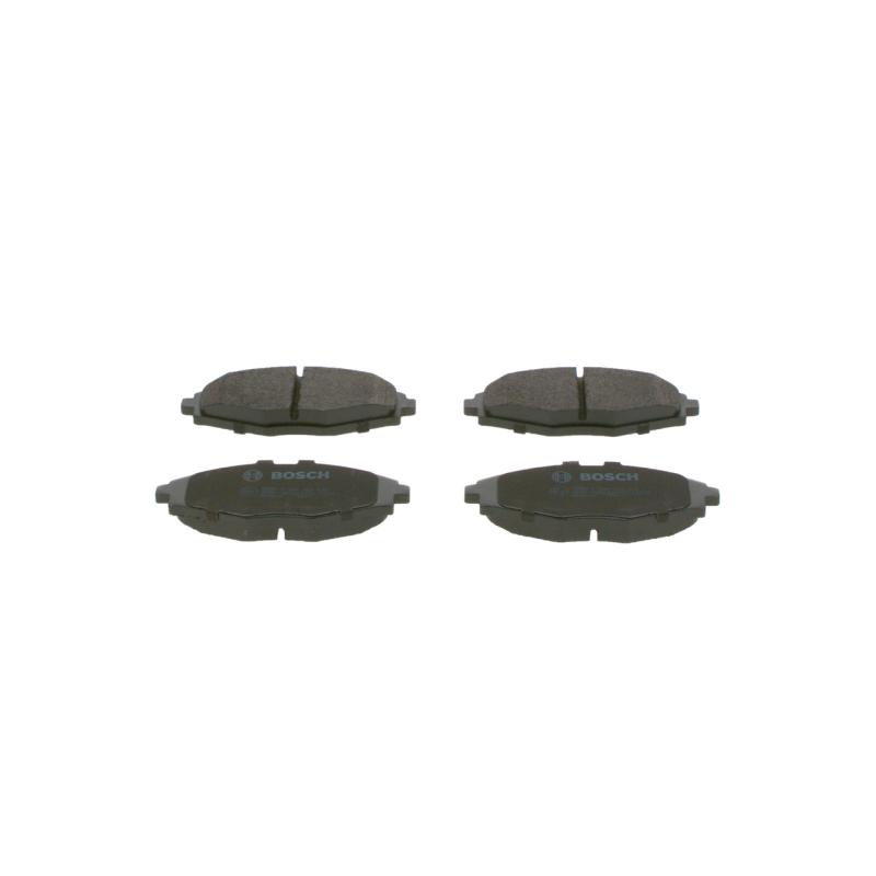 Jeu de 4 plaquettes de frein avant BOSCH 0 986 424 512 - Visuel 1