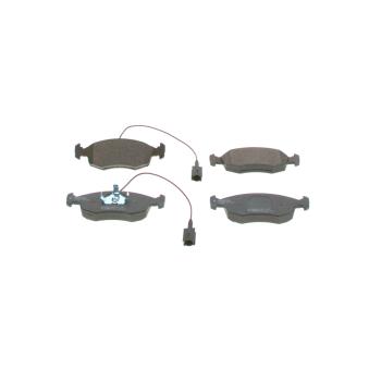 Jeu de 4 plaquettes de frein avant BOSCH OEM 9948131