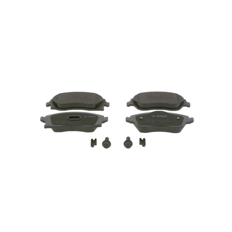 Jeu de 4 plaquettes de frein avant BOSCH 0 986 424 527 - Visuel 1
