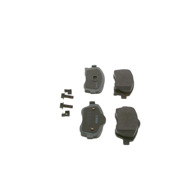 Jeu de 4 plaquettes de frein avant BOSCH 0 986 424 527 - Visuel 2