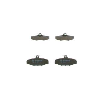 Jeu de 4 plaquettes de frein arrière BOSCH OEM 4841305000