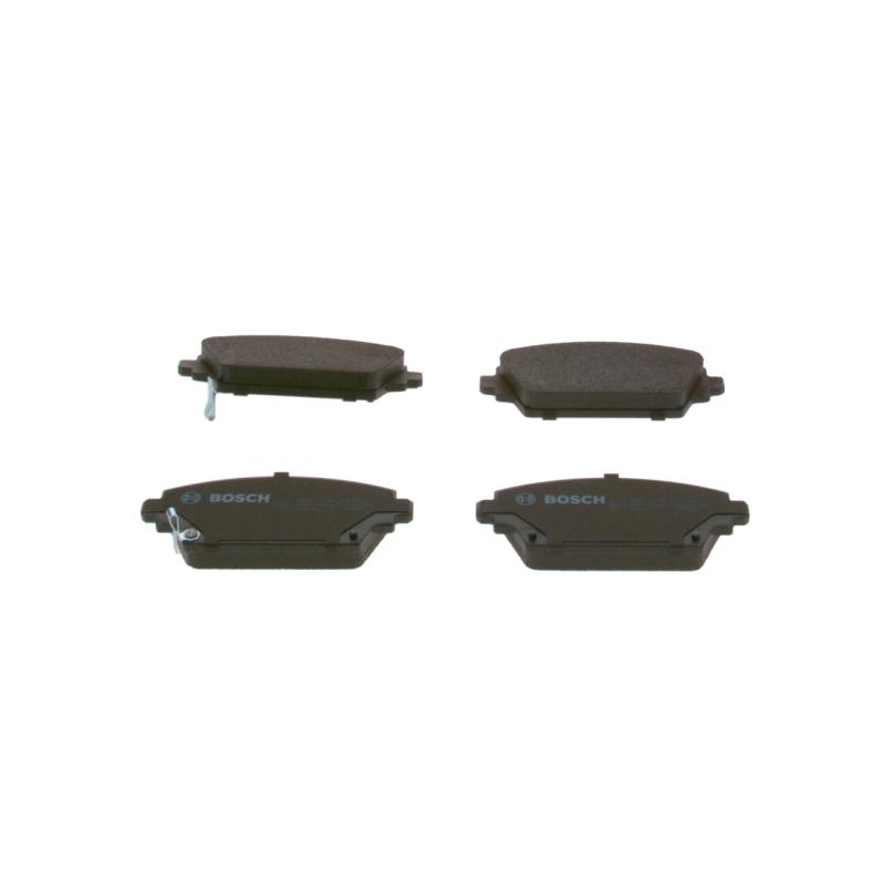 Jeu de 4 plaquettes de frein avant BOSCH 0 986 424 663 - Visuel 1