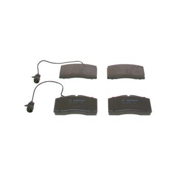 Jeu de 4 plaquettes de frein avant BOSCH [0 986 424 664]