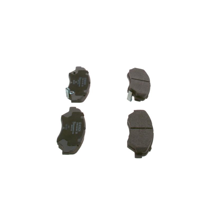 Jeu de 4 plaquettes de frein avant BOSCH 0 986 424 696 - Visuel 2