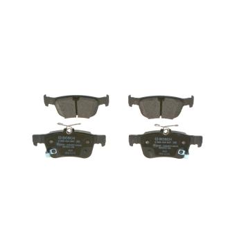 Jeu de 4 plaquettes de frein arrière BOSCH OEM 43022TGNG02