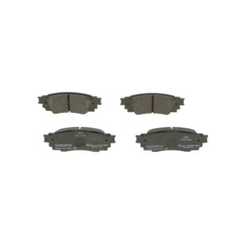 Jeu de 4 plaquettes de frein arrière BOSCH OEM 0446610010