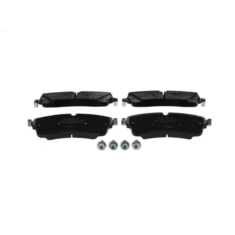 Jeu de 4 plaquettes de frein avant BOSCH 0 986 424 871 - Visuel 1