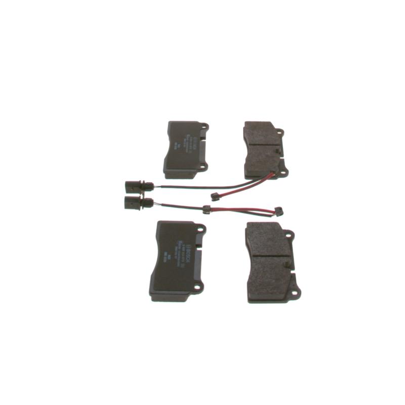Jeu de 4 plaquettes de frein avant BOSCH 0 986 424 873 - Visuel 2