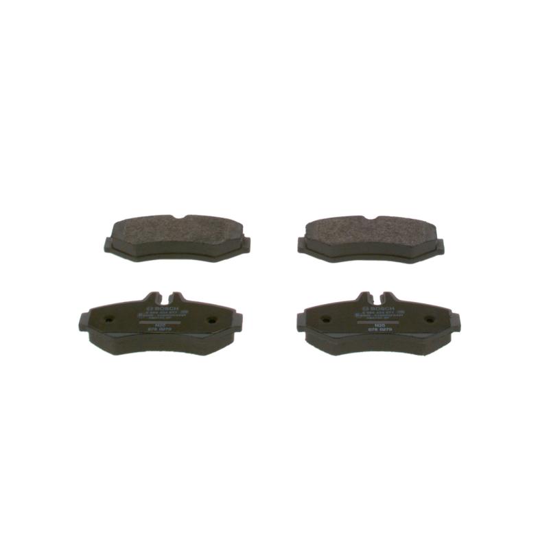 Jeu de 4 plaquettes de frein avant BOSCH 0 986 424 877 - Visuel 1