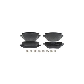 Jeu de 4 plaquettes de frein arrière BOSCH OEM 0004201706