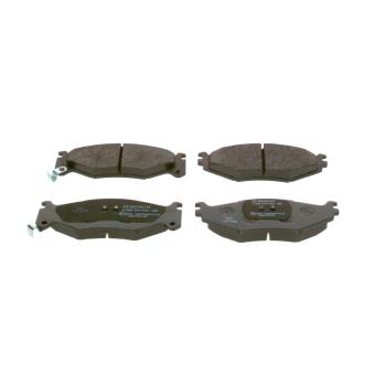 Jeu de 4 plaquettes de frein avant BOSCH OEM 4423812
