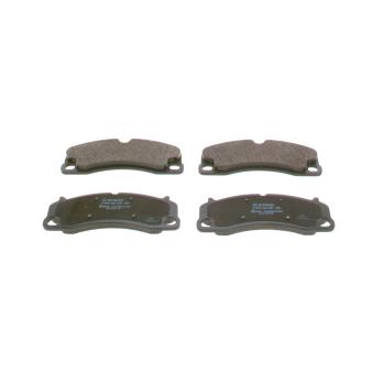 Jeu de 4 plaquettes de frein avant BOSCH 0 986 424 925 pour TOYOTA LAND CRUISER 4.0 GT3 RS - 520cv