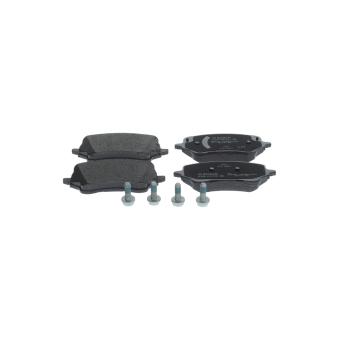 Jeu de 4 plaquettes de frein avant BOSCH 0 986 460 016 pour FORD PUMA 1,0 Flexifuel - 125cv
