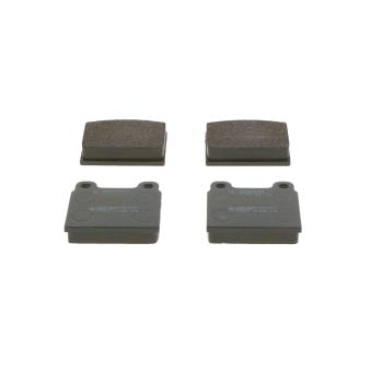 Jeu de 4 plaquettes de frein avant BOSCH OEM 251698151