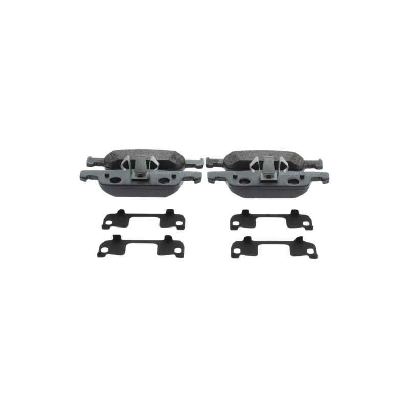 Jeu de 4 plaquettes de frein avant BOSCH 0 986 460 125 - Visuel 1