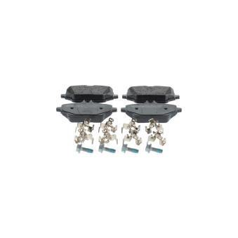Jeu de 4 plaquettes de frein arrière BOSCH 0 986 460 154 pour MERCEDES-BENZ GLE GLE 350 d 4-matic - 272cv