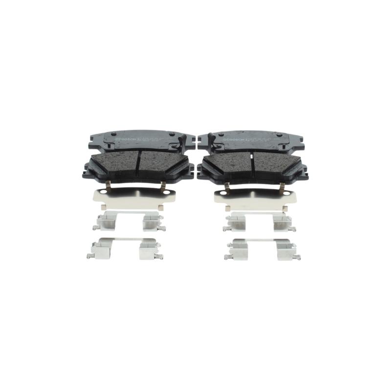 Jeu de 4 plaquettes de frein avant BOSCH 0 986 460 155 - Visuel 1