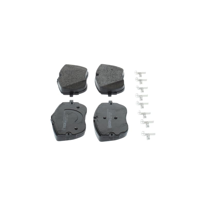 Jeu de 4 plaquettes de frein avant BOSCH 0 986 460 181 - Visuel 2