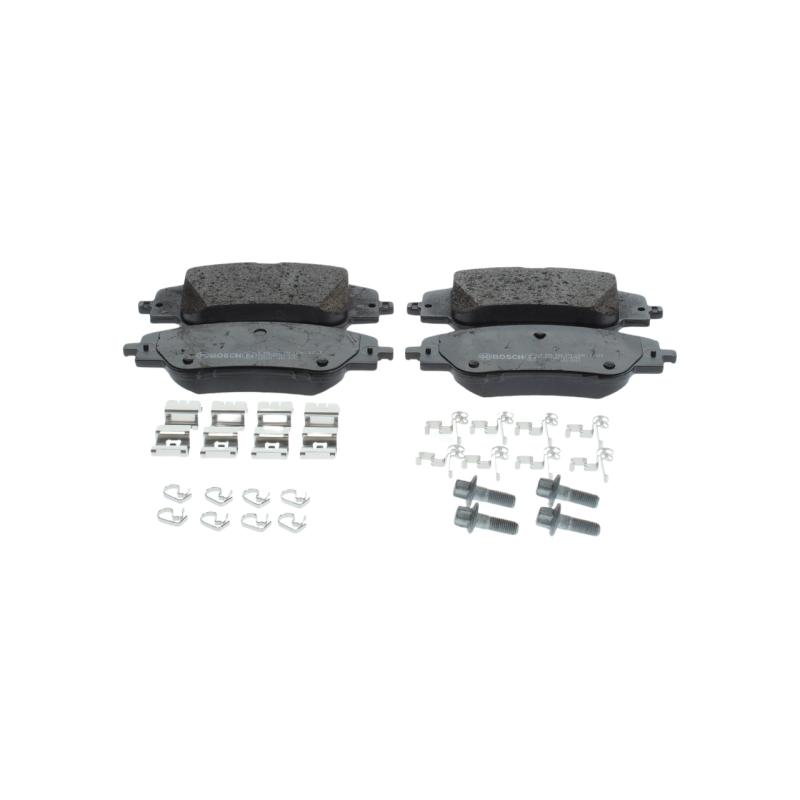 Jeu de 4 plaquettes de frein avant BOSCH 0 986 460 291 - Visuel 1