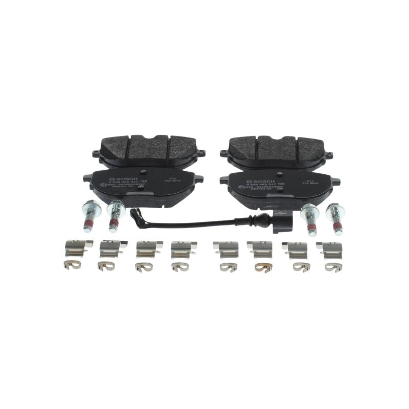 Jeu de 4 plaquettes de frein avant BOSCH 0 986 460 317 - Visuel 1