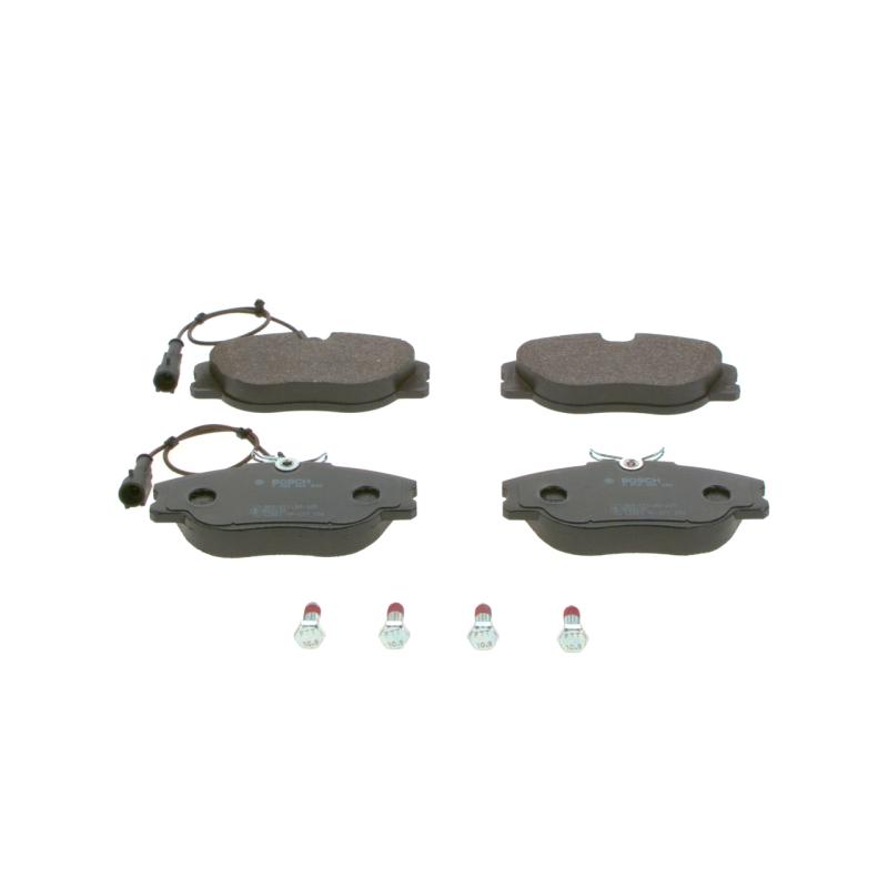 Jeu de 4 plaquettes de frein avant BOSCH 0 986 460 942 - Visuel 1