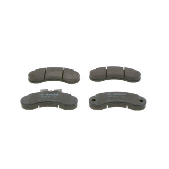 Jeu de 4 plaquettes de frein avant BOSCH OEM 6314200220