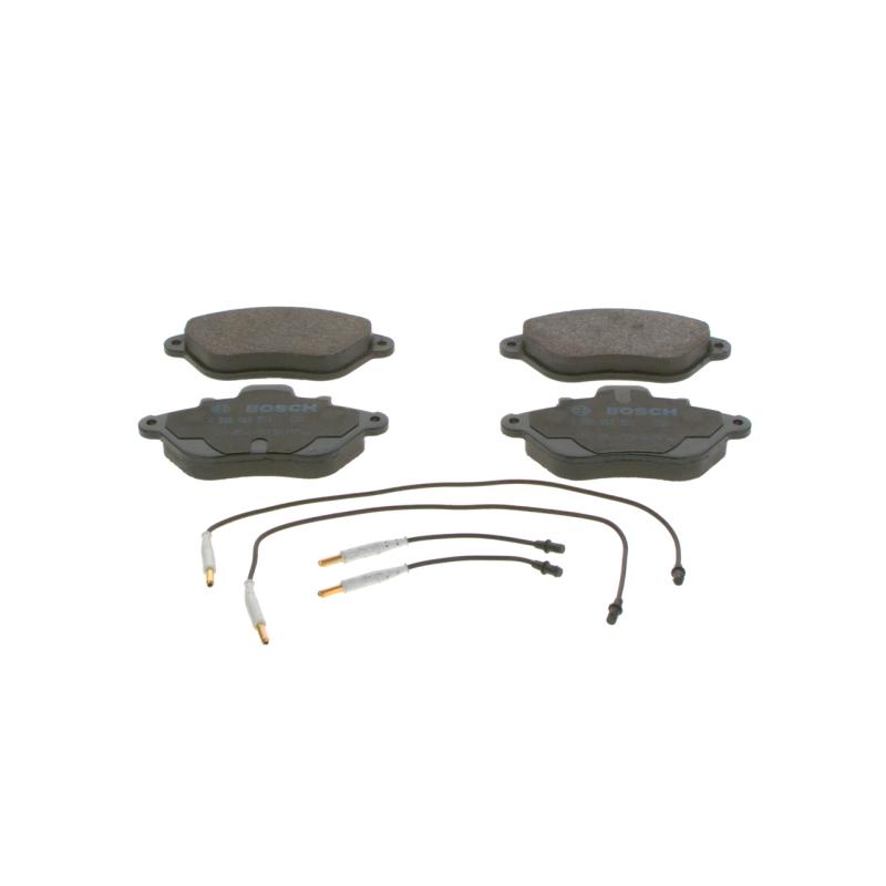 Jeu de 4 plaquettes de frein avant BOSCH 0 986 460 950 - Visuel 1