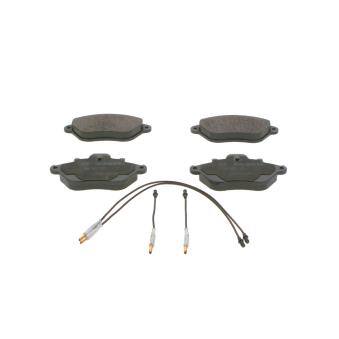 Jeu de 4 plaquettes de frein avant BOSCH 0 986 460 956