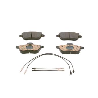 Jeu de 4 plaquettes de frein avant BOSCH 0 986 460 957
