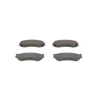 Jeu de 4 plaquettes de frein avant BOSCH OEM D106MN2287