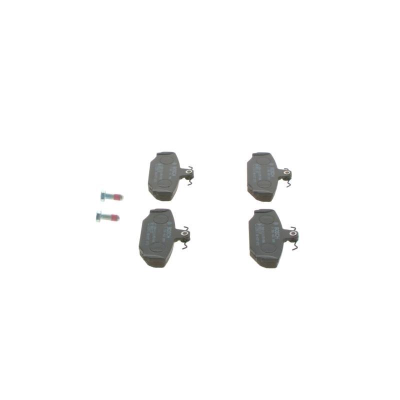 Jeu de 4 plaquettes de frein arrière BOSCH 0 986 460 995 - Visuel 2