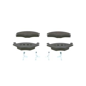 Jeu de 4 plaquettes de frein avant BOSCH [0 986 468 873]