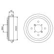 BOSCH 0 986 477 188 - Tambour de frein