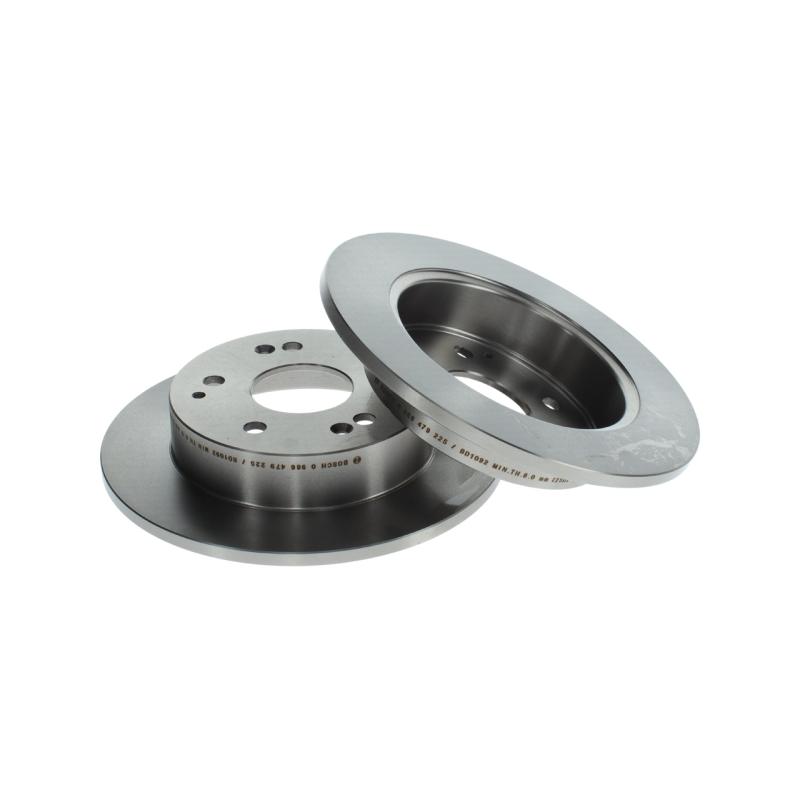 Jeu de 2 disques de frein arrière BOSCH 0 986 479 225 - Visuel 1