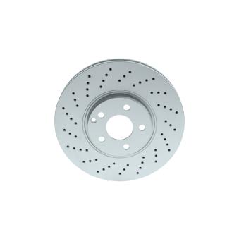 Jeu de 2 disques de frein avant BOSCH 0 986 479 334 pour MERCEDES-BENZ CLASSE E E 320 CDI 4-matic - 224cv
