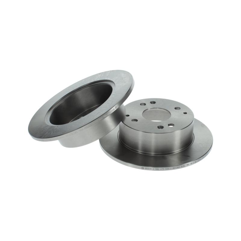 Jeu de 2 disques de frein arrière BOSCH 0 986 479 504 - Visuel 1